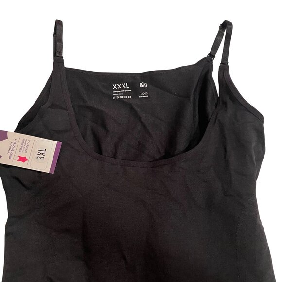 Shapermint Empetua Open Bust Brief Bodysuit Shapewear Black Sz 3XL 73003 - Picture 3 of 6